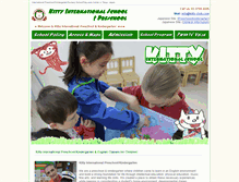 Tablet Screenshot of kitty-international-school.com